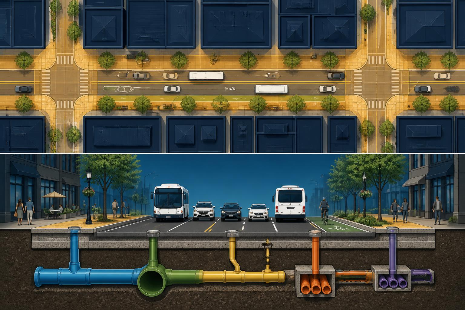 Illustration for Rebuilding Main Street